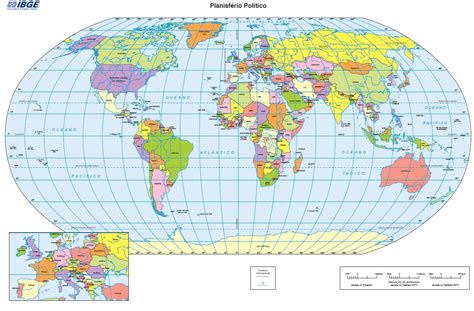 mundo mapa mundi politico