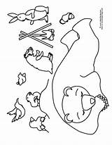 Hibernation Coloring Pages Hibernating Color Amazing Getcolorings Printable sketch template