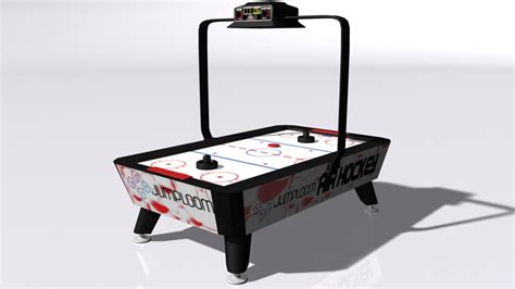 3d Air Hockey Table Model Turbosquid 1401549