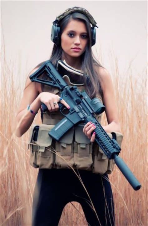 hot chicks with guns will blow you away 80 pics