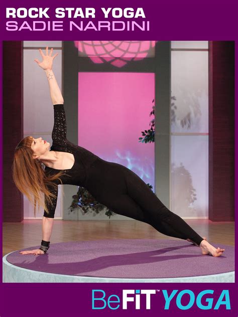 watch rock star yoga sadie nardini befit yoga prime video