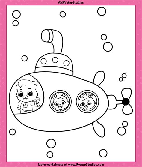 underwater coloring pages  kids beautiful  printables