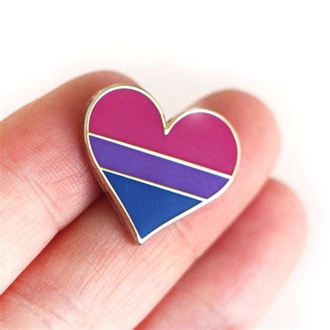 bisexual pride pin gay lapel pin bisexual flag pin