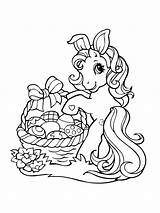 Pony Coloring Little Pages Easter Paques Lapin Poney Coloriage Colorare Da Dessin Et Imprimer Disegni Petit Licorne Colorier Pâques Printable sketch template
