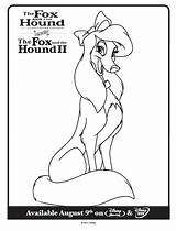 Fox Hound Coloring Pages Print Kids Printables Printable Color Popular sketch template