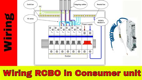 mk consumer unit wiring diagram