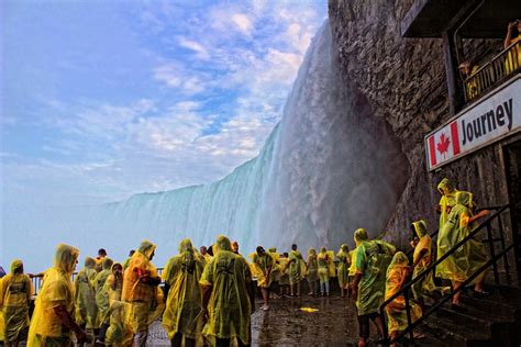 Best Time For Journey Behind The Falls In Niagara Falls