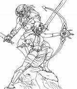 Skyrim Drawing Armor Daedric Getdrawings sketch template