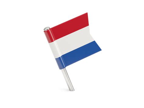 square flag pin illustration  flag  netherlands