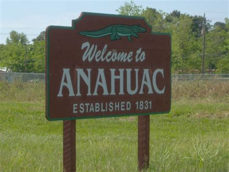 anahuac tx welcome to anahuac photo picture image texas at city