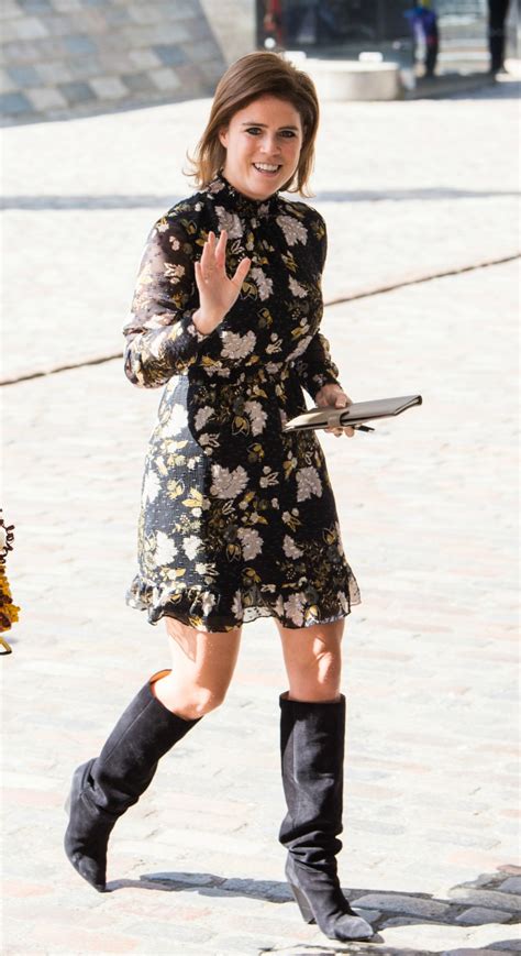 Princess Eugenie Defies Royal Fashion Rules In Daring Knee High Boots