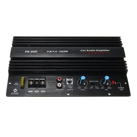 car audio power amplifier  high power bass amp subwoofer car amplifier board