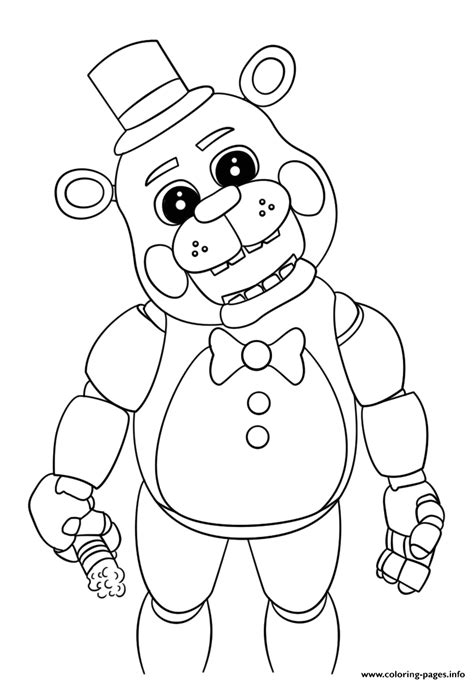 bonnie the bunny five nights at freddys 1 free colouring