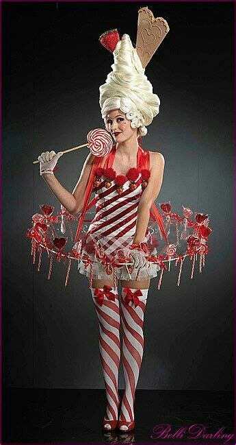 candy striper candy costumes halloween outfits christmas costumes
