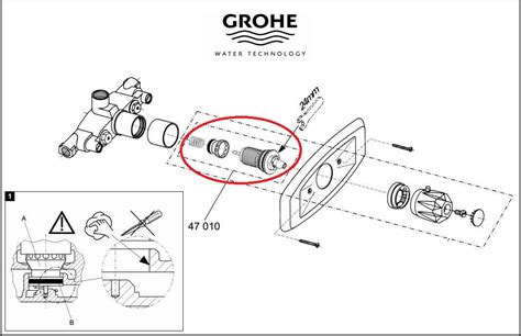 grohe grohmix  bimetall thermoelement  fuer alte grohmix thermostate