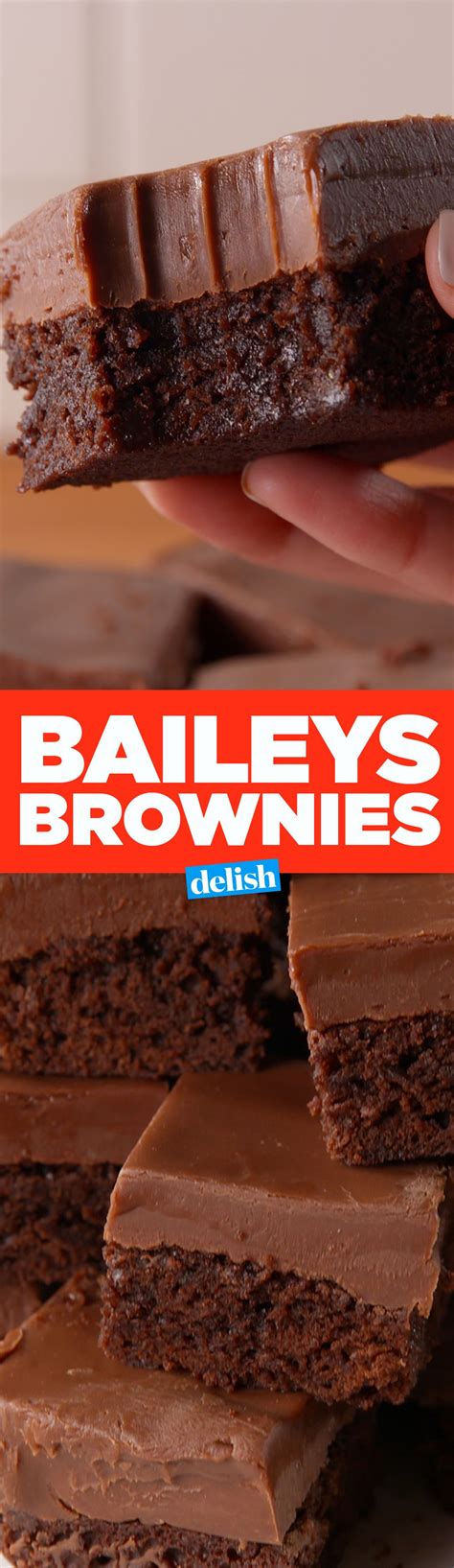 baileys brownies match made it heaven get the recipe on