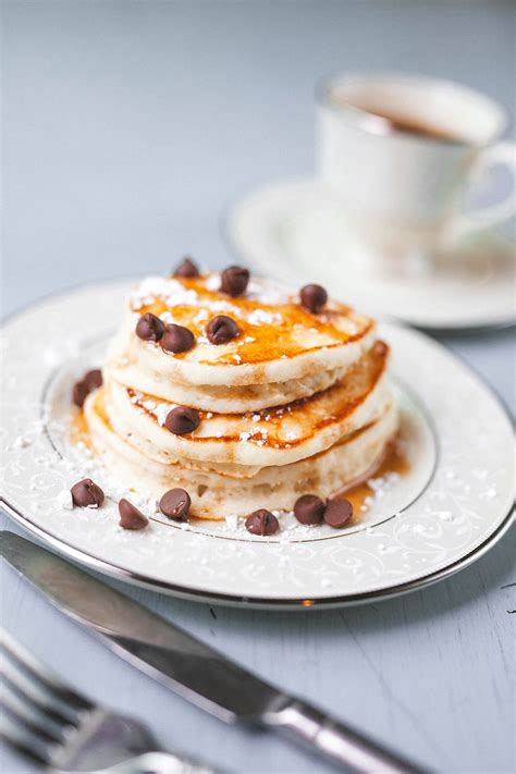 fluffy pancakes easy recipe lakes  lattes