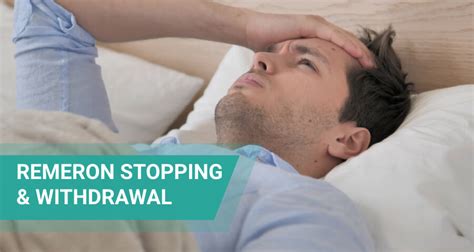 Mirtazapine Withdrawal How To Deal With It Safely