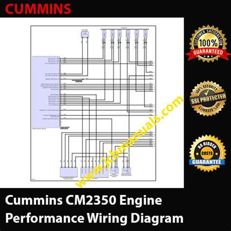 cummins cm engine performance wiring diagram