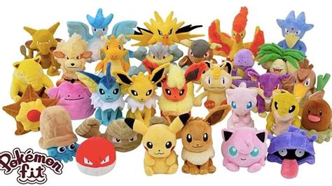 gotta collect     pokemon plush toys coming  japan cnet