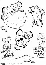 Coloring Nemo Finding Pages Disney Printable Dory Colouring Printables Print Fish Kids Sheets Children Book Color Adult Getcolorings Ocean 塗り絵 sketch template