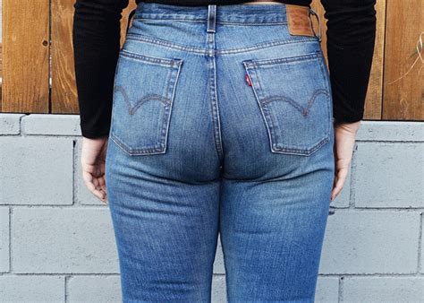 my gf s butt looks tight in jeans but her butt drops when she undresses would it be weird to