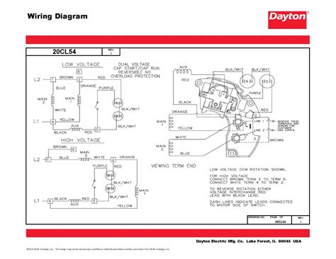 dayton motor wiring schematic