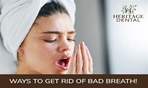 find out the ways to get rid of bad breath in this blog