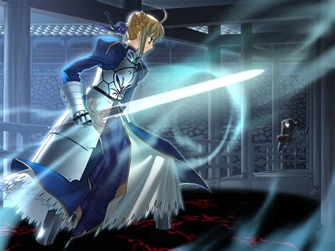 fate series fate stay night saber sword true assassin type moon