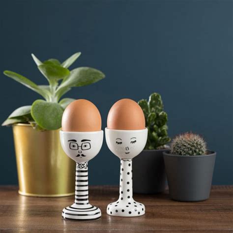 his and hers egg cups set of 2 make the perfect t buy online uk