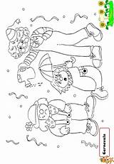 Schede Carnevale Didattiche Colorare Bambini Disegni Poldo Pagliacci Nessun Leggi sketch template