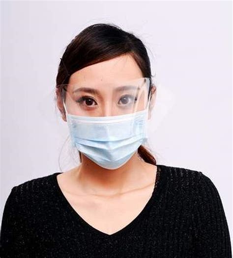 Thinkglobal Non Woven Face Mask With Plastic Eye Shield