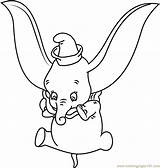 Dumbo Colorare Getdrawingscom Coloringpages101 sketch template