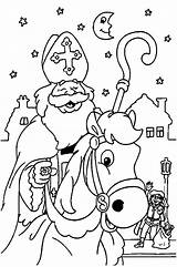 Nikolaus Sankt Animaatjes Seite Malvorlagen sketch template