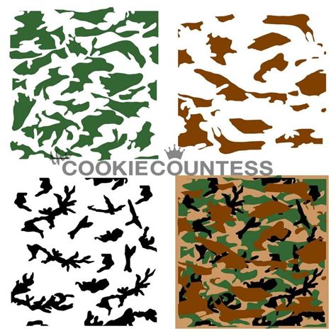 piece camouflage stencil camo stencil stencils stencil painting