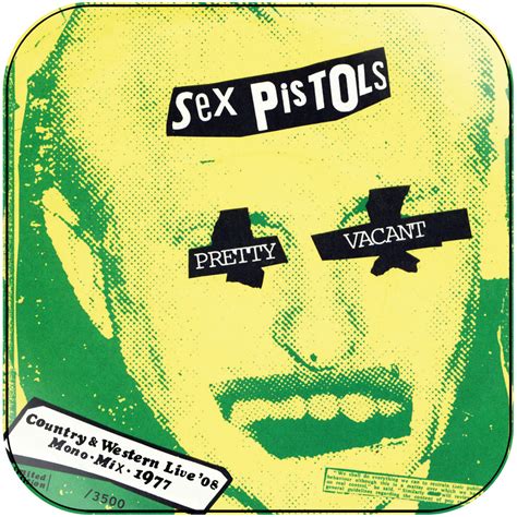 Sex Pistols Pretty Vacant Album Cover Sticker
