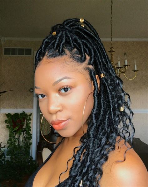 faux locs protective style african american hairstyle  faux