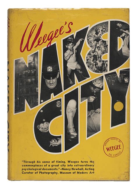 Weegee Naked City New York Essential Books 1945 8° 234 X 164 Mm