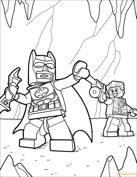 lego batman  joker coloring page  coloring pages