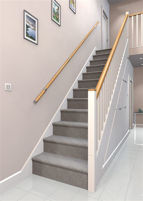 wall mounted stair handrail kit george quinn stair parts