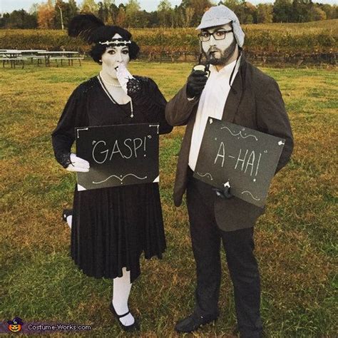 diy couples costumes for halloween that are actually pretty clever