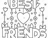 Coloring Pages Friend Girls Friends Two Printable Sheets Color Getcolorings Print Getdrawings sketch template