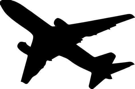 airplane silhouette   airplane silhouette png images