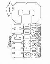 Musical School High Logo Coloring Pages Hsm Vbr Source sketch template