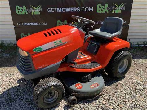 scotts  riding lawn tractor  hp kohler command engine lawn mowers  sale