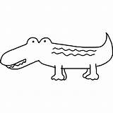 Alligator Alligators sketch template