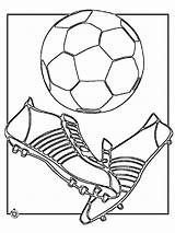 Soccer Coloring Pages Ball Printable Boys Print sketch template