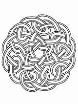 Coloring Celtic Pages Knot Adults Adult Shamrock Mandala Irish Designs Cross Crosses Getdrawings Getcolorings Color Printable Drawing Print Colorings sketch template