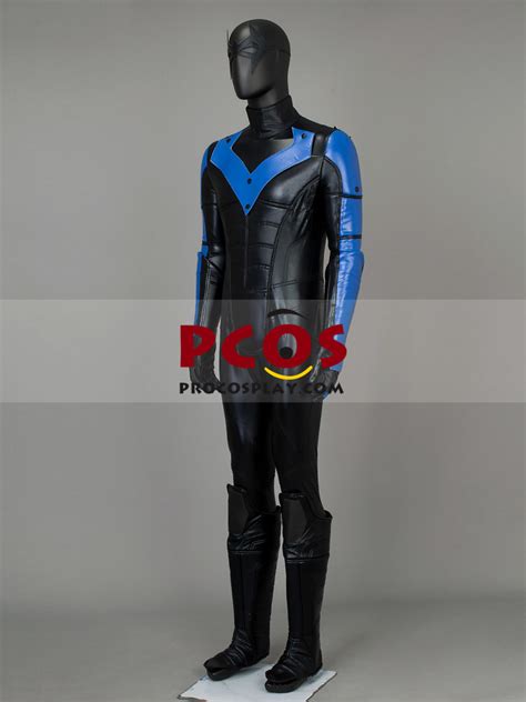 Batman Arkham City Nightwing Richard John Dick Grayson Cosplay Costume