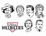 Hillbillies Beverly Svg Tv Show Designs sketch template